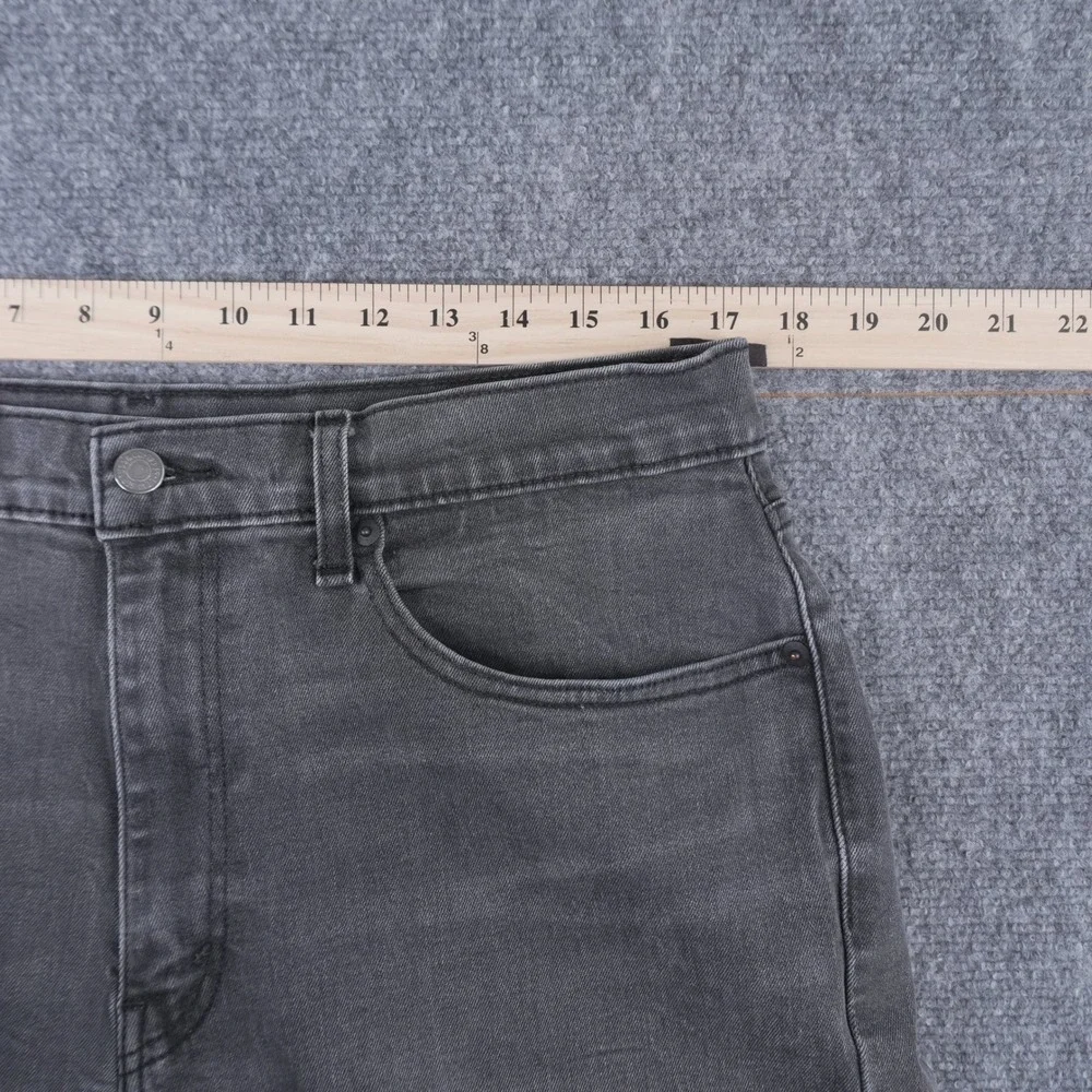 Levi's 559 Relaxed Straight Jeans Mens 34x30 Dark Gray Denim Pants 00559-0490